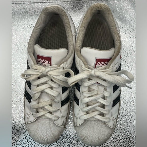 Adidas x Philip Colbert Save The Lobsters Superstar White Black Sneakers Sz 7 - Picture 4 of 16